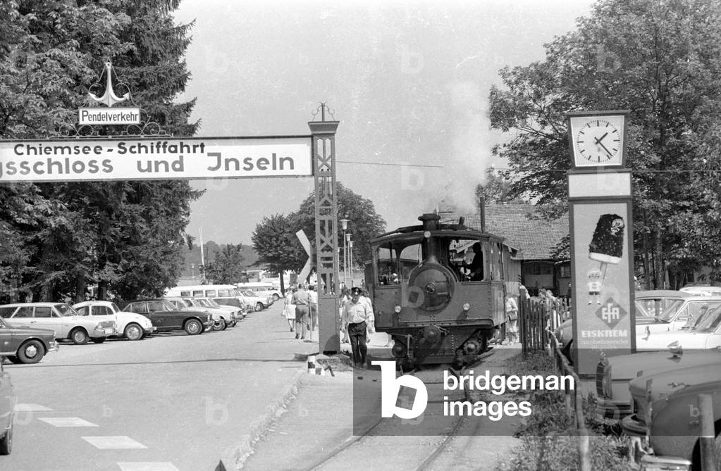 Chiemsee Railway, 1974 (b/w photo)