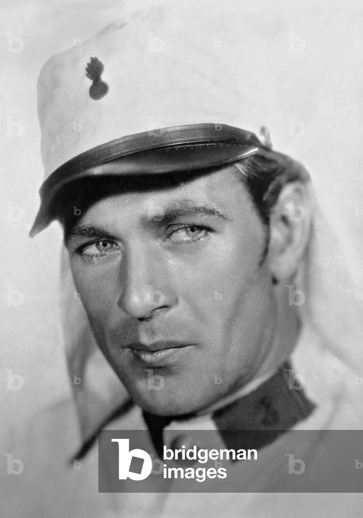 Gary Cooper in 'Morocco', 1930 (b/w photo)