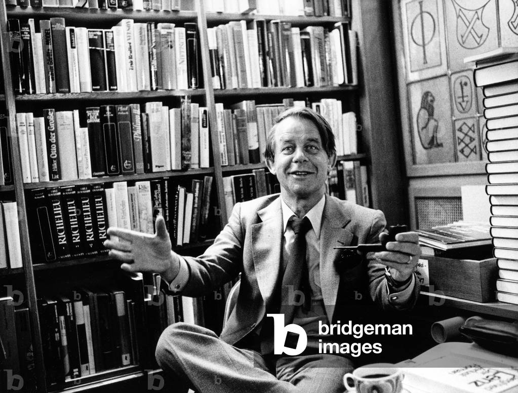 Siegfried Lenz, German writer, October 1983