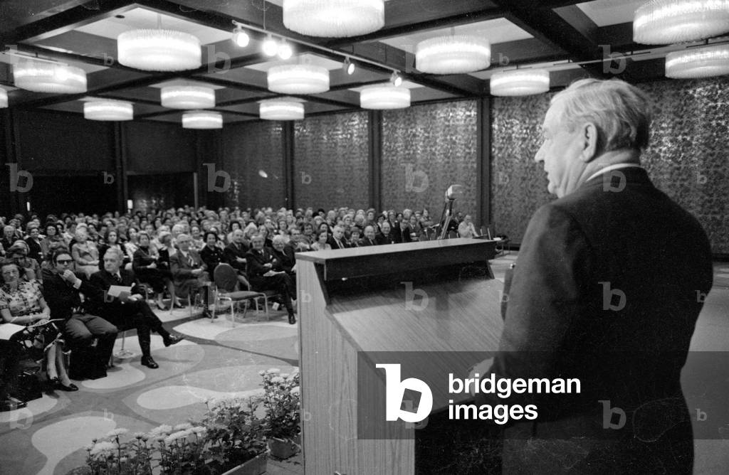 Alfons Goppel at the 