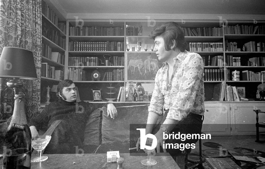 Rex Gildo, 1971 (b/w photo)