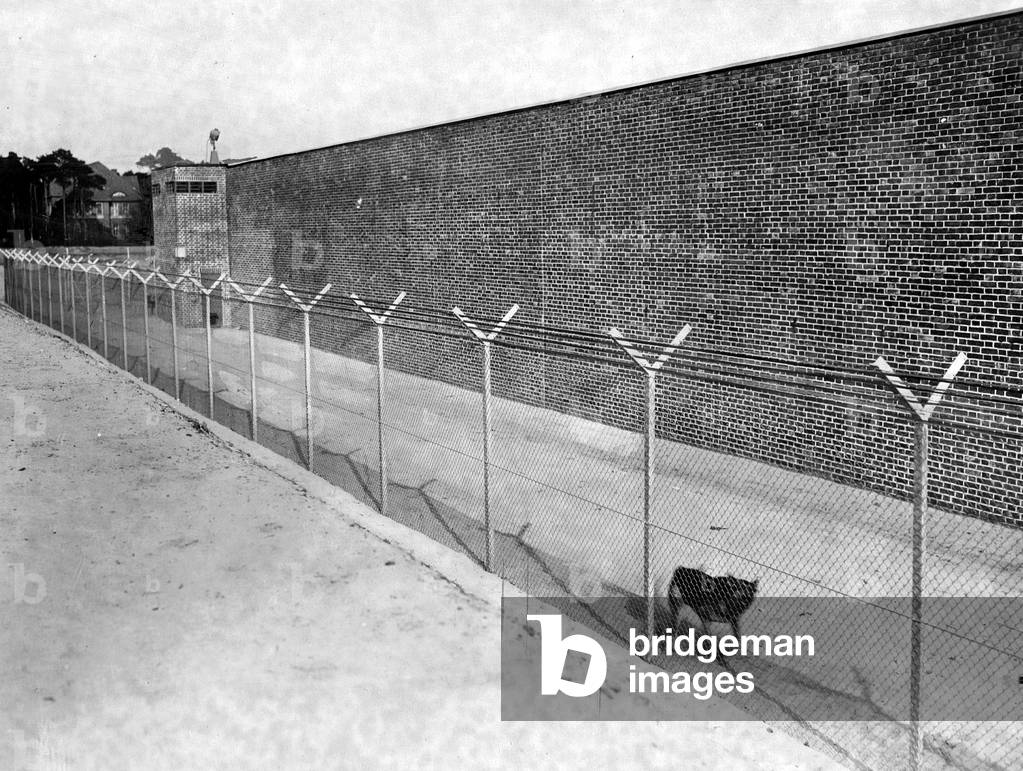 Prison Brandenburg (b/w photo)