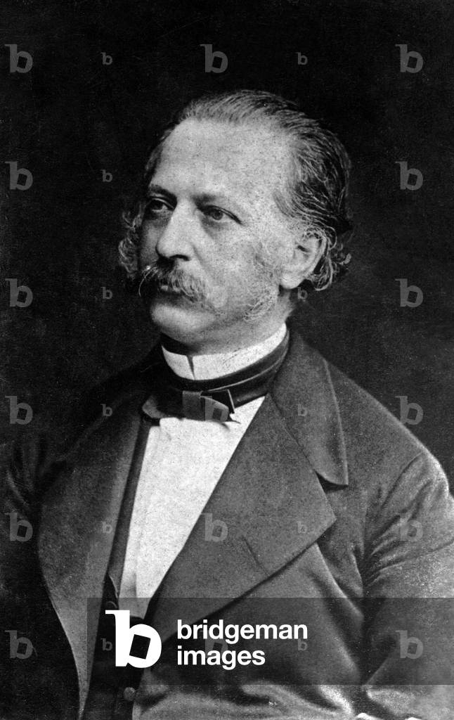 Theodor Fontane (b/w photo)