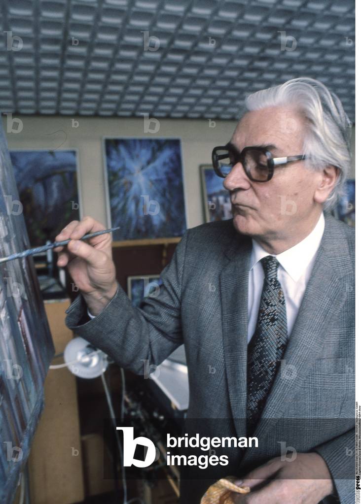 Konrad Zuse, October 1984 (photo)