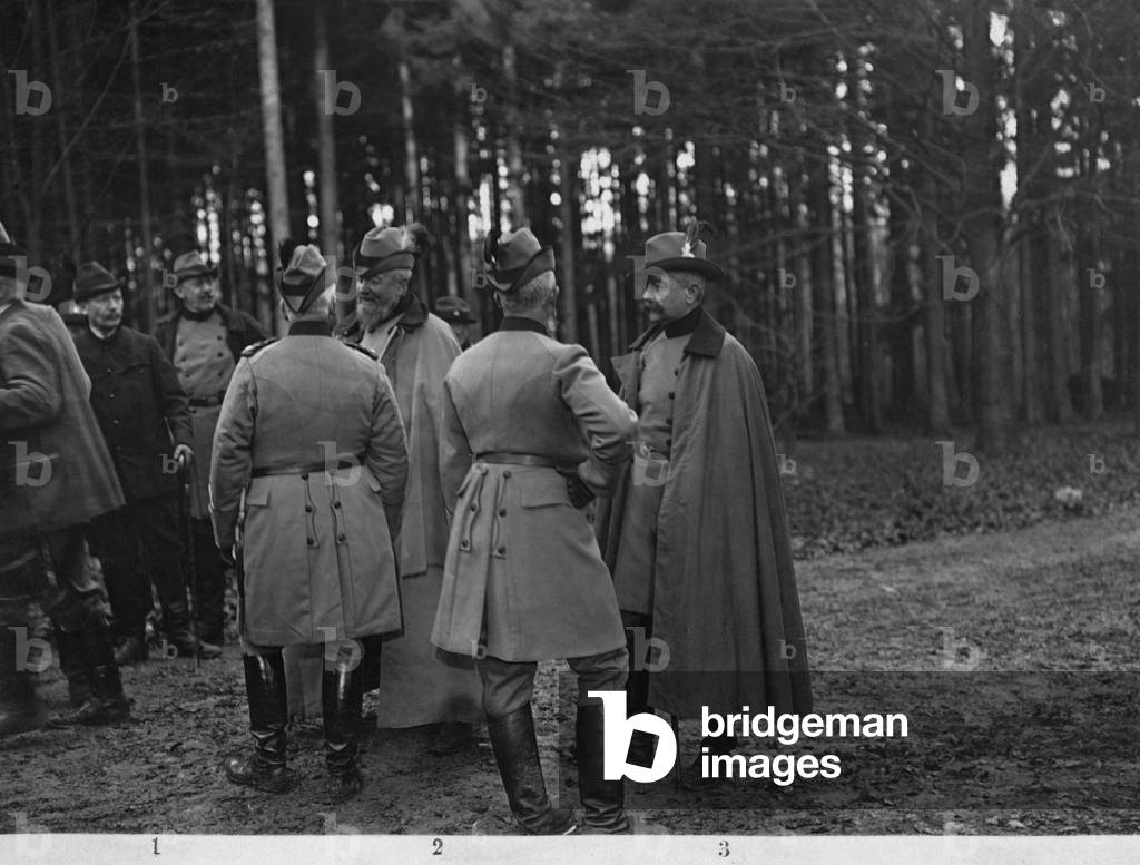 Court hunting in Springe, 1908