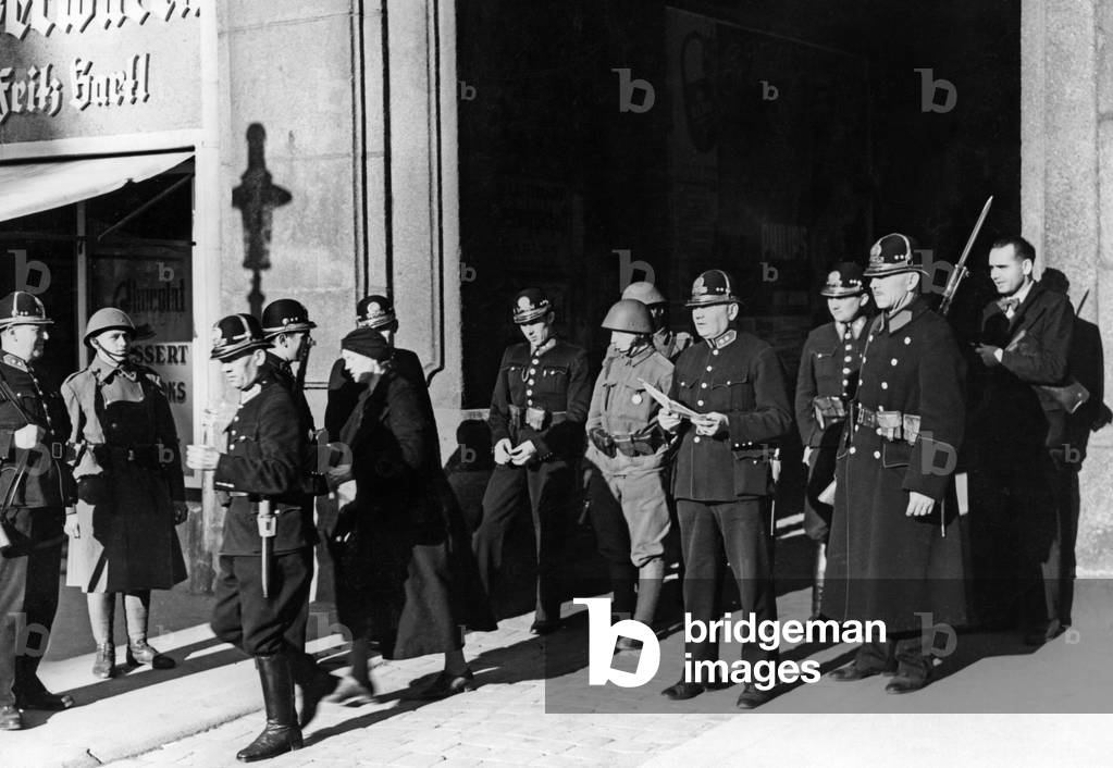 Police station in Cheb, 1938