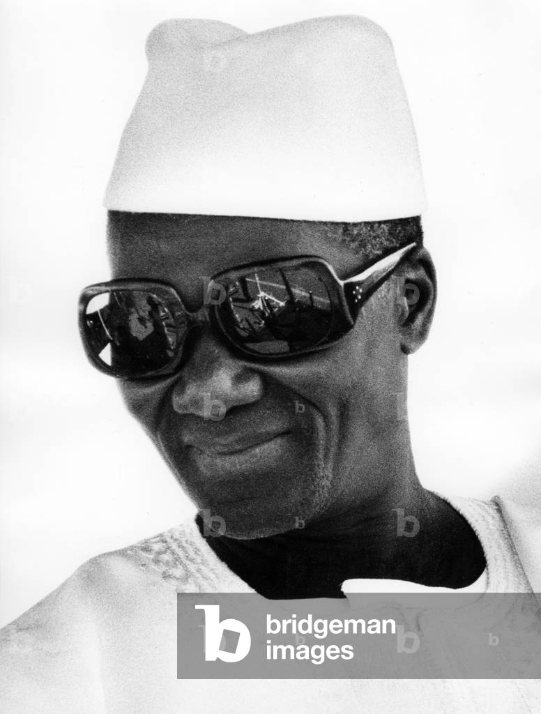 Ahmed Sekou Toure (b/w photo)