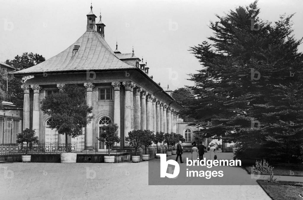 Japanese wing, Pillnitz Castle near Dresden, 1912
