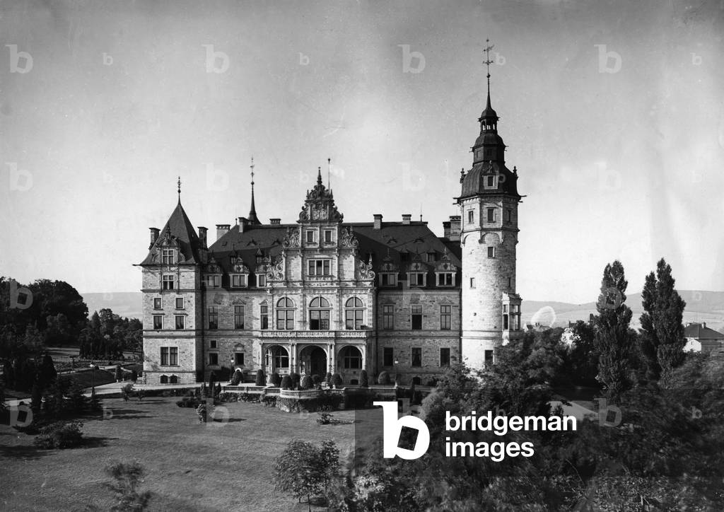 The Bueckeburg Castle, 1942 (b/w photo)