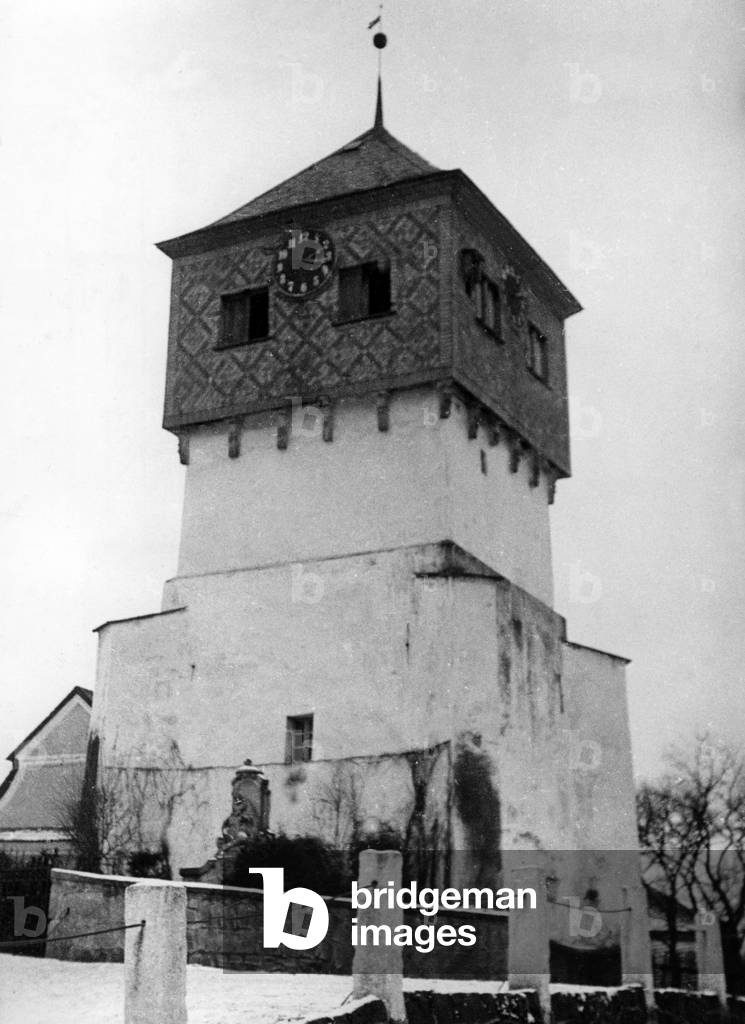 The Skull Chapel in Czermna, exterior, 1930s