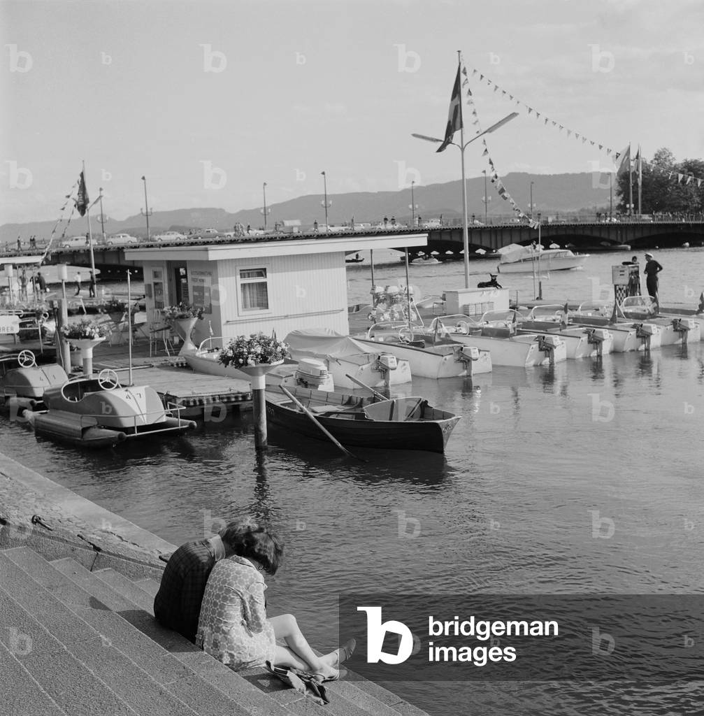 Zürich, 1966 (b/w photo)