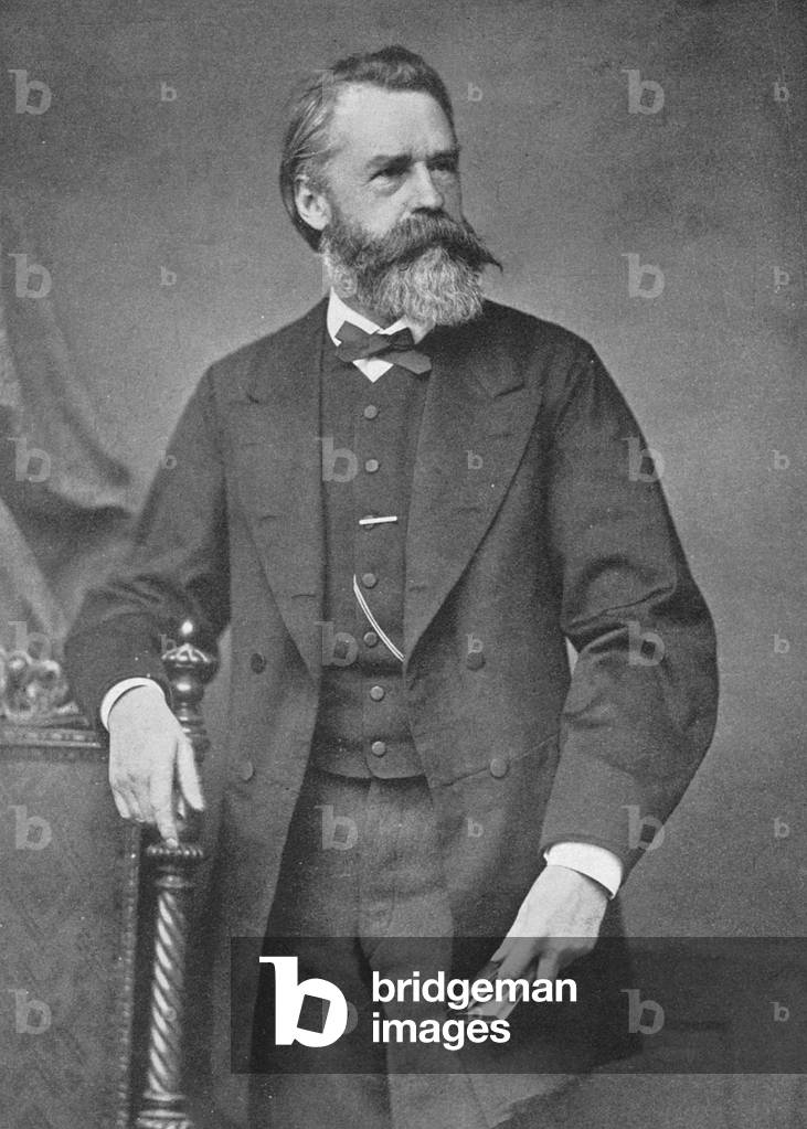 Ferdinand Gregorovius (b/w photo)