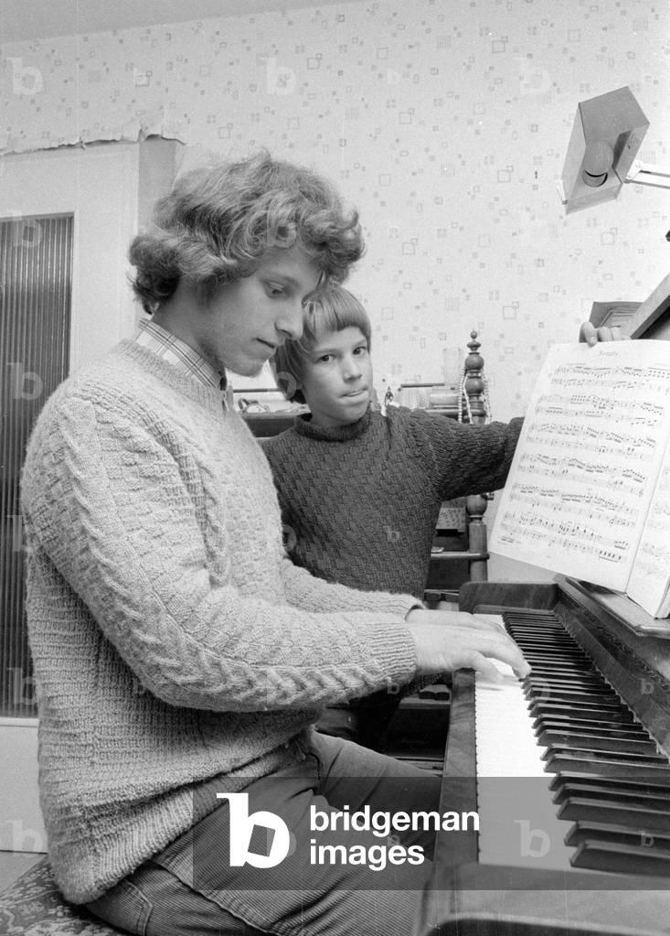 Elmar Eder, 1974 (b/w photo)