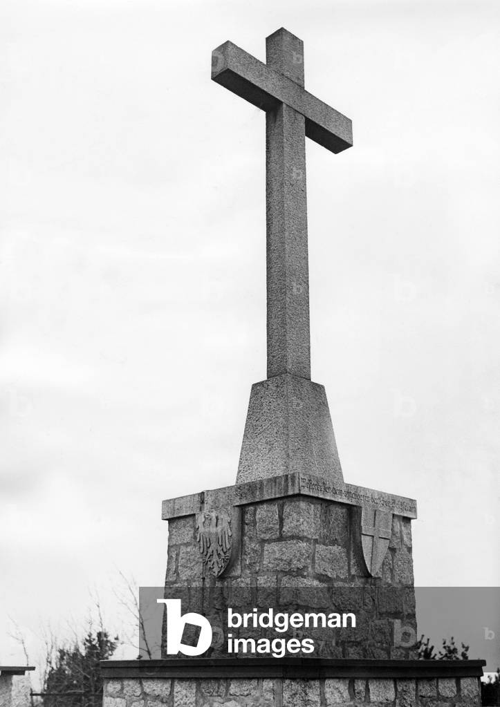 The West Prussian Cross at Weissenberg in East Prussia, around 1939