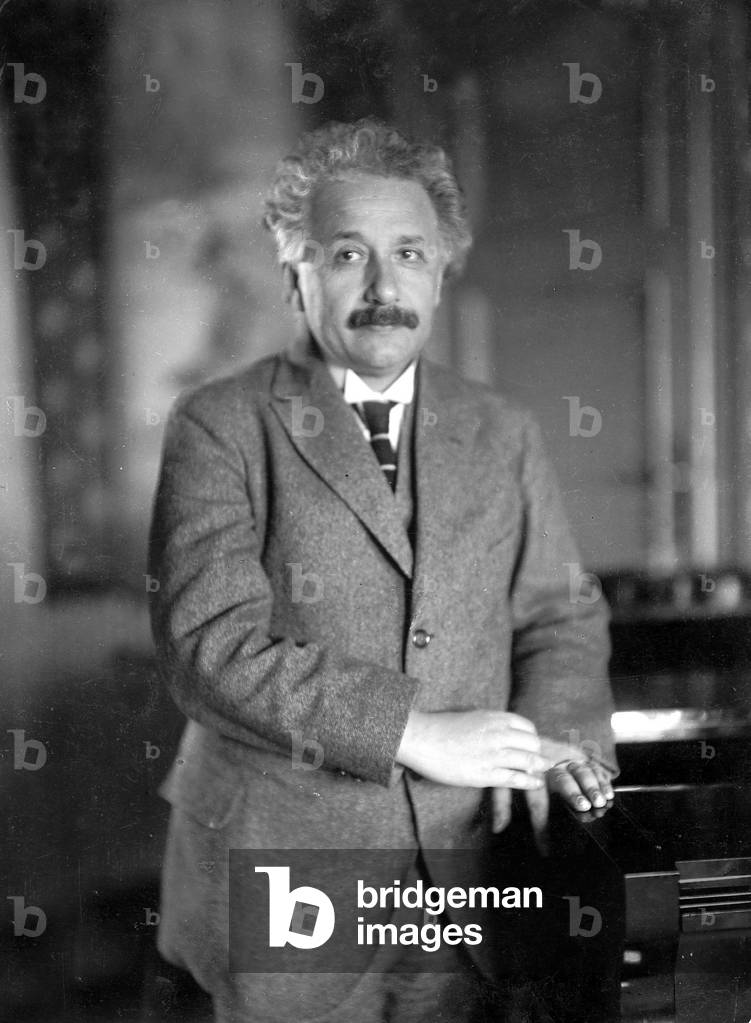 Albert Einstein, Germany (b/w photo)