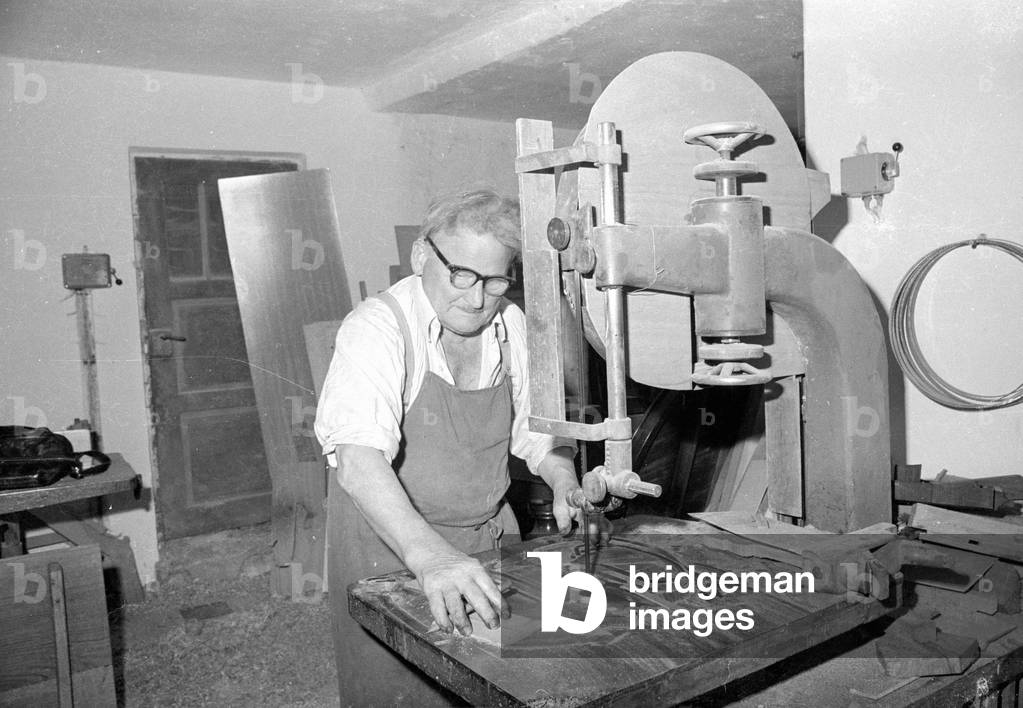 Joinery, 1974 (b/w photo)