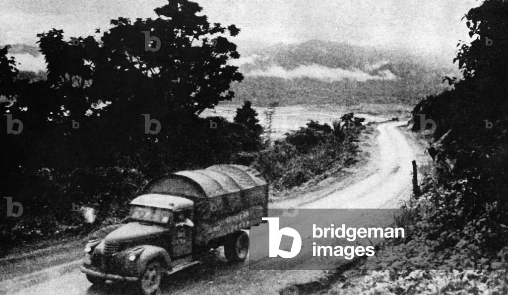 Japanese attack on Burma, 1941-42 (b/w photo)