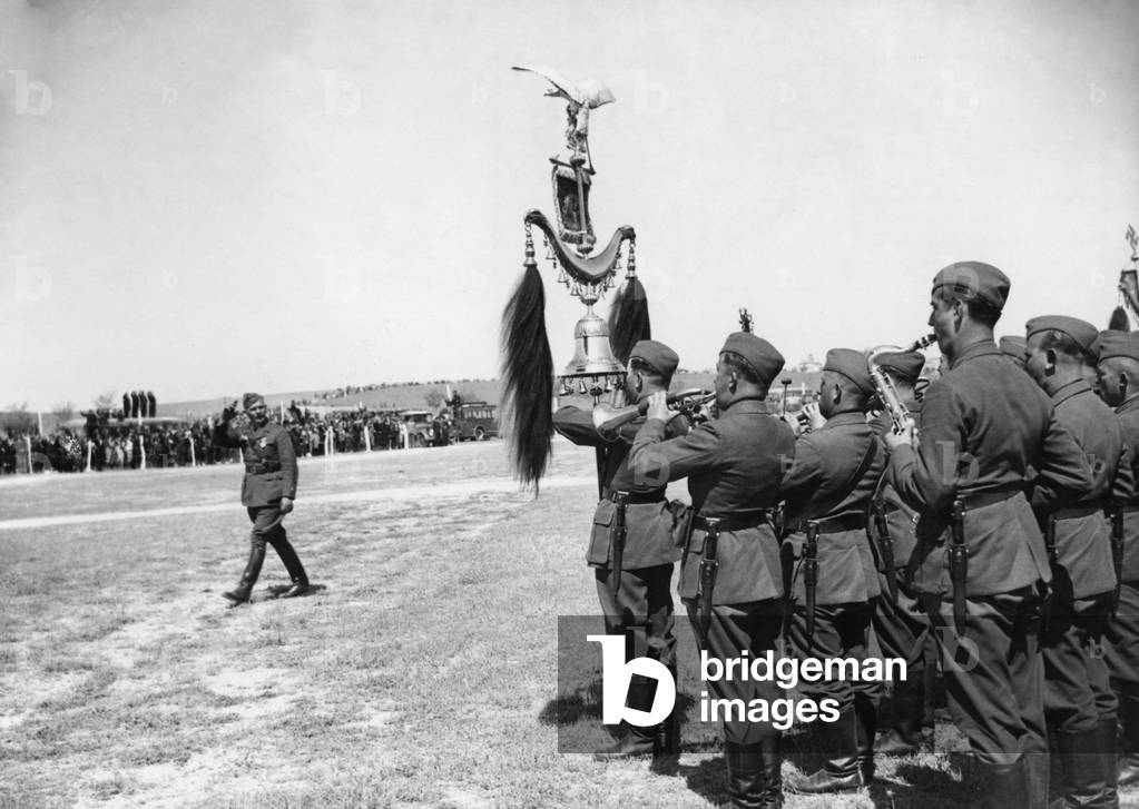 Parade of the Condor Legion in Burgos, Spain, 1939