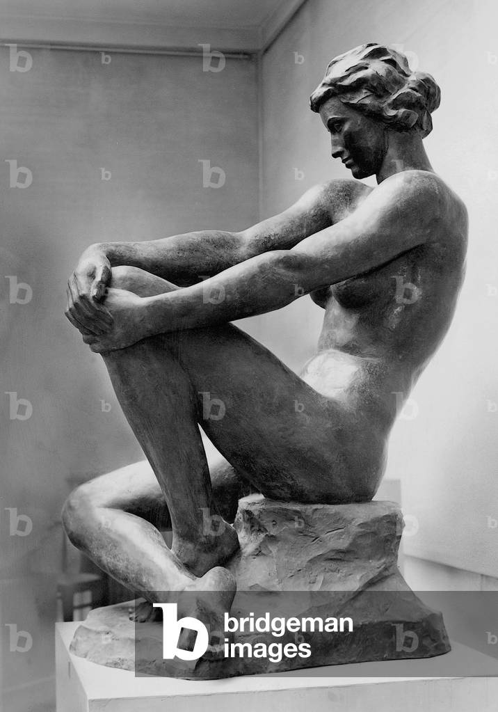 'Olympia' by Fritz Klimsch, 1938 (b/w photo)