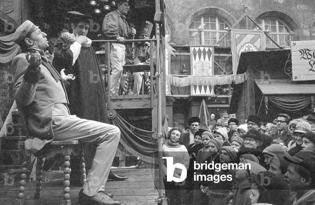 The 800th anniversary of the Leipzig Trade Fair, 1965 (b/w photo)