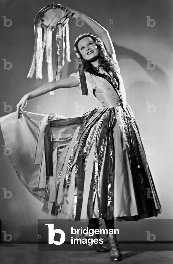 Lilian Harvey in 'Fanny Elssler', 1937 (b/w photo)