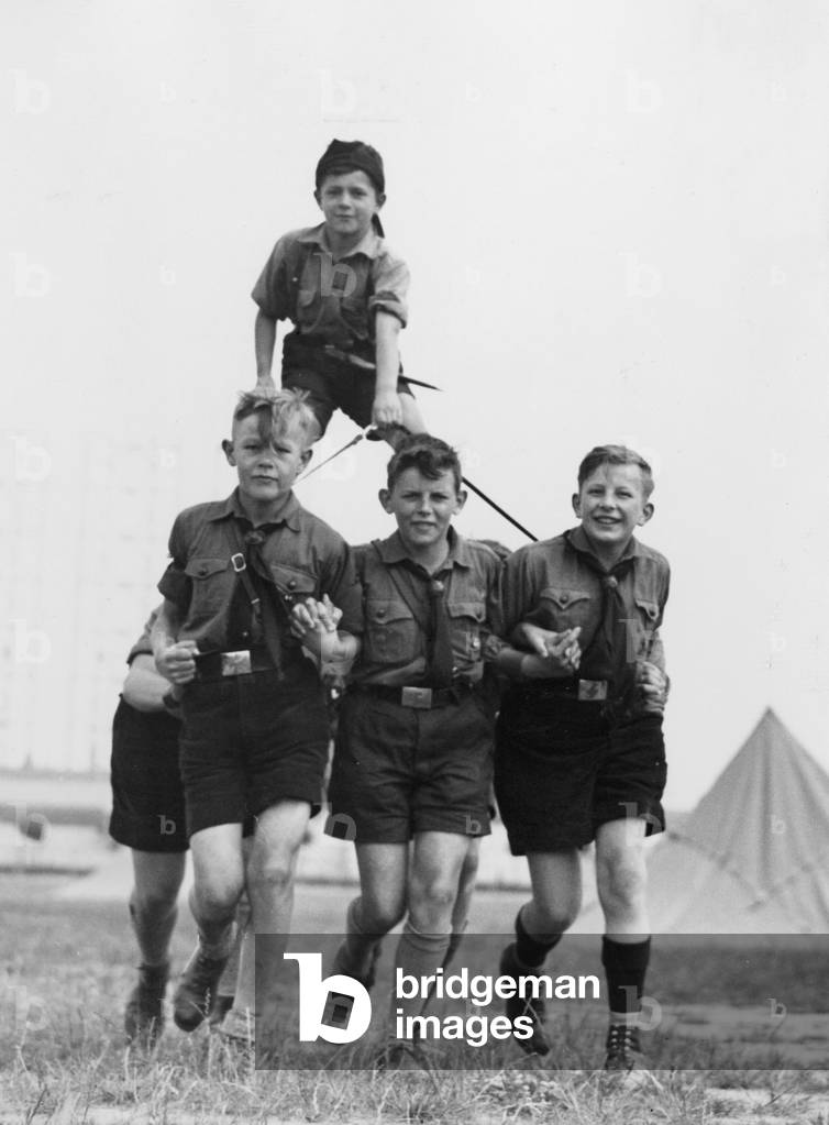 Jungvolk, 1934 (b/w photo)