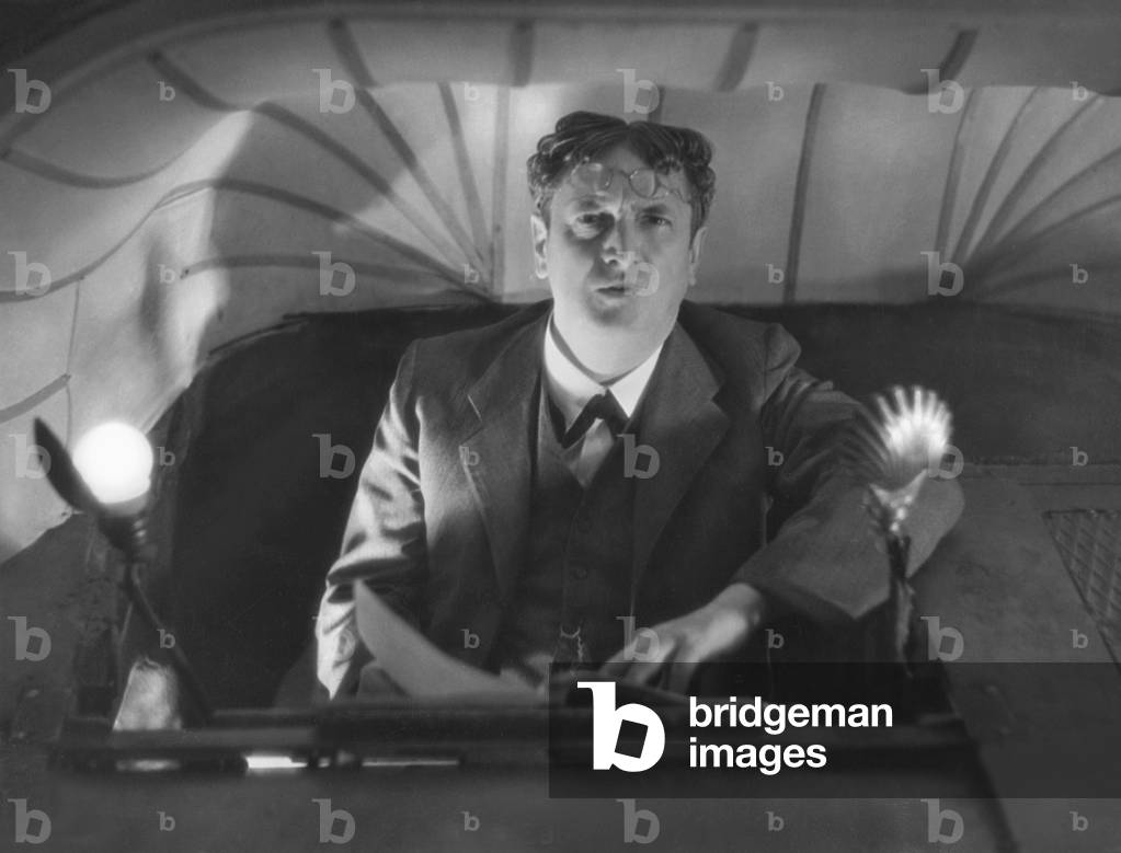 Hans Moser in 'Burg Theater', 1936 (b/w photo)