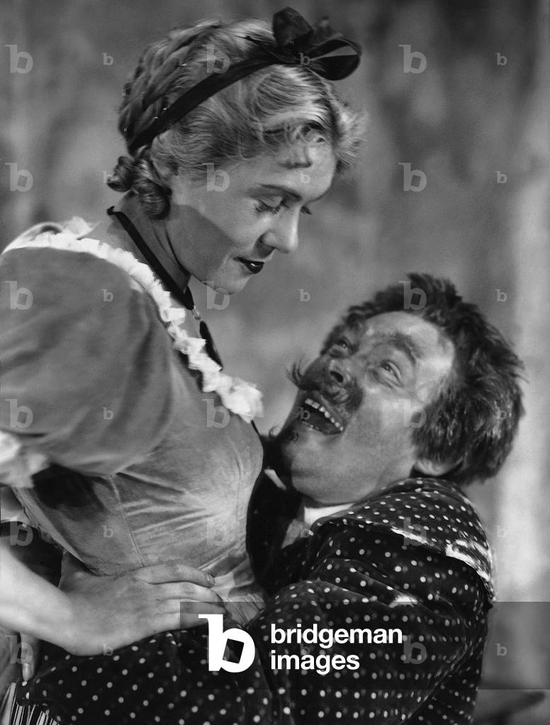 Fita Benkhoff and Alexander Golling in 'As You Like It', 1934 (b/w photo)