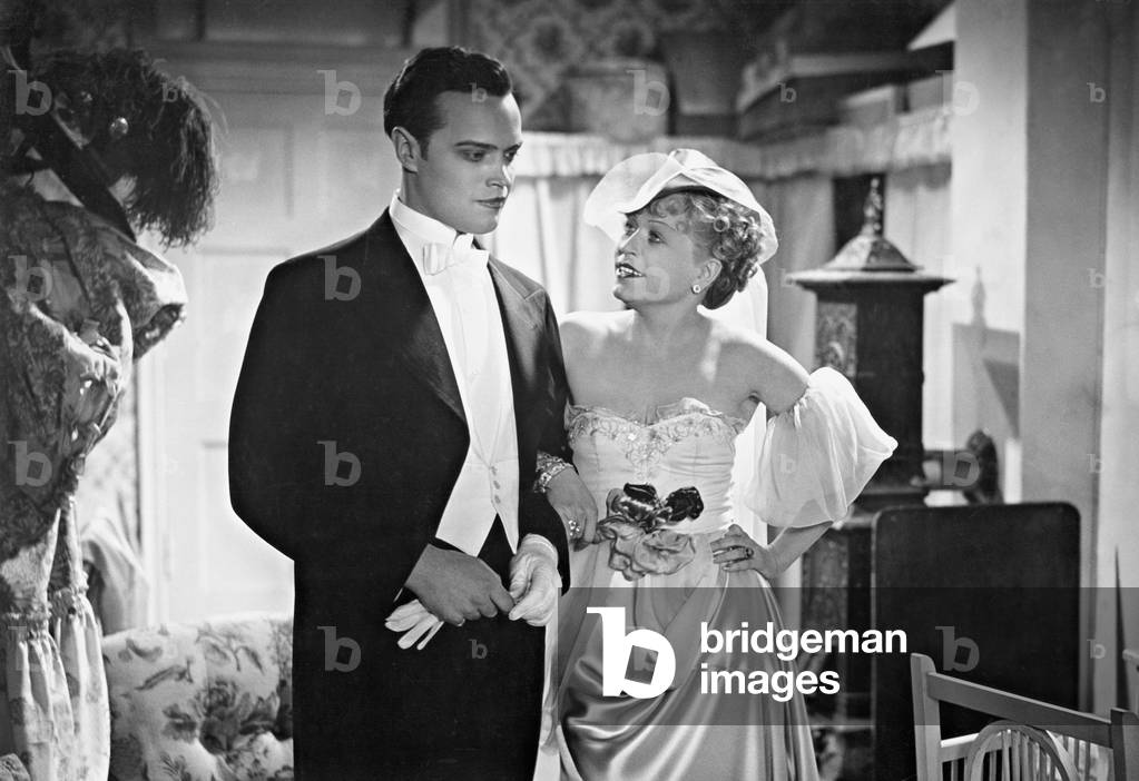 Kurt Meisel and Grethe Weiser in 'The Divine Jetta', 1937 (b/w photo)