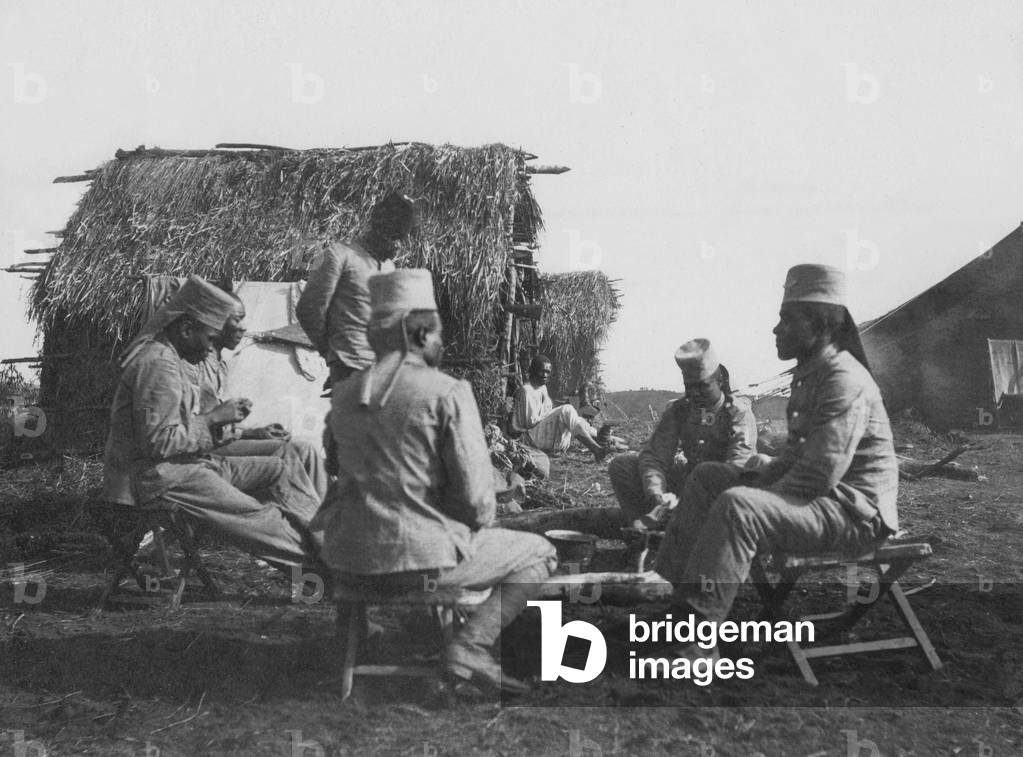 Askaris German East Africa, 1917 (b/w photo)