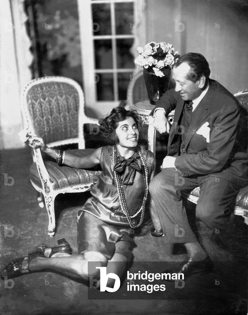Carola Neher and Eugene Burg in 'Kukuli', 1926 (b/w photo)