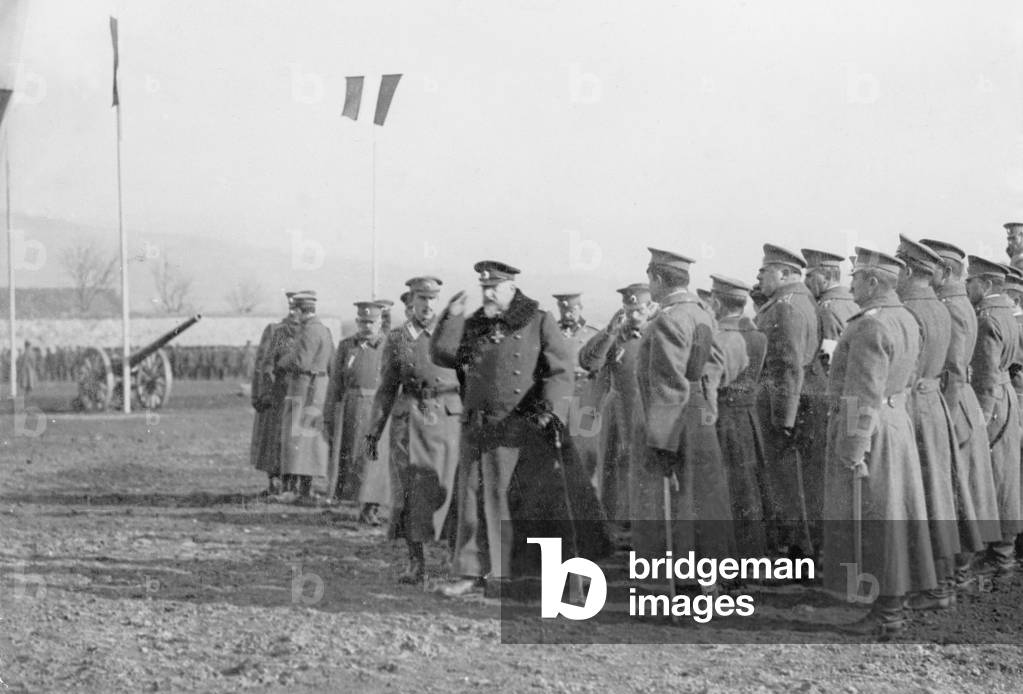 King Ferdinand of Bulgaria, 1916 (b/w photo)