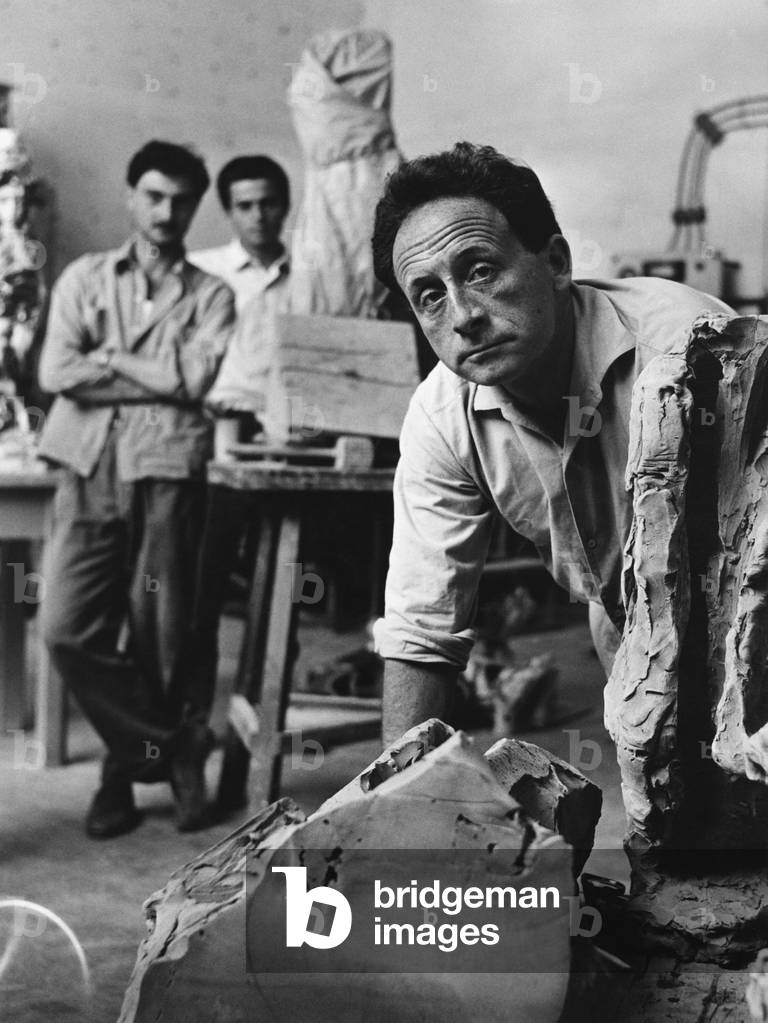 Villa Massimo in Rome, 1956 (b/w photo)