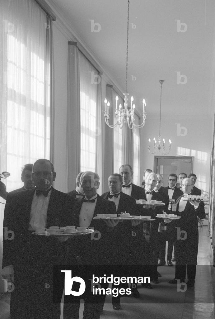 Palais Schaumburg in Bonn, 1964 (b/w photo)