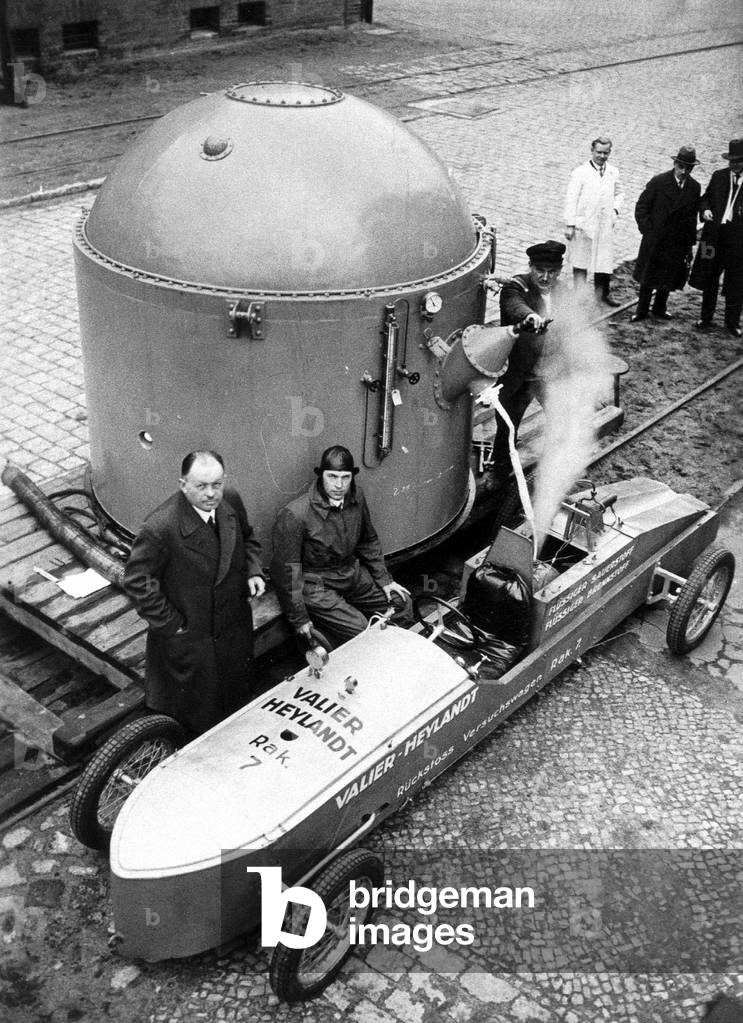 Max Valiant and P. Heylandt, 1930 (b/w photo)