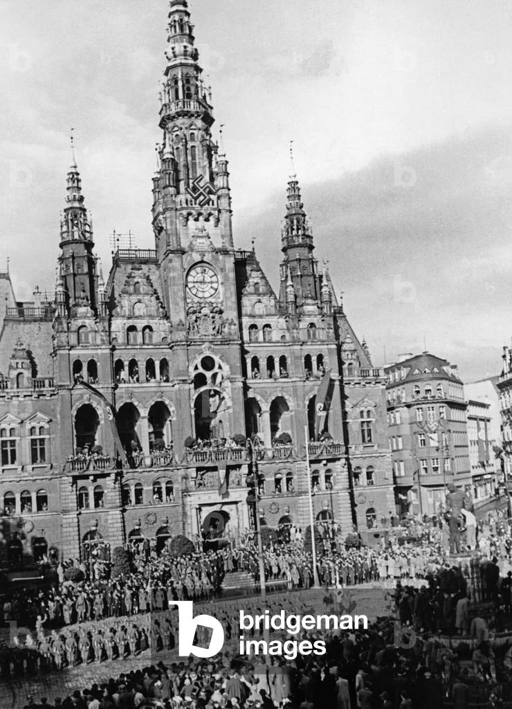 Occupation of the Sudetenland by German troops, 1938