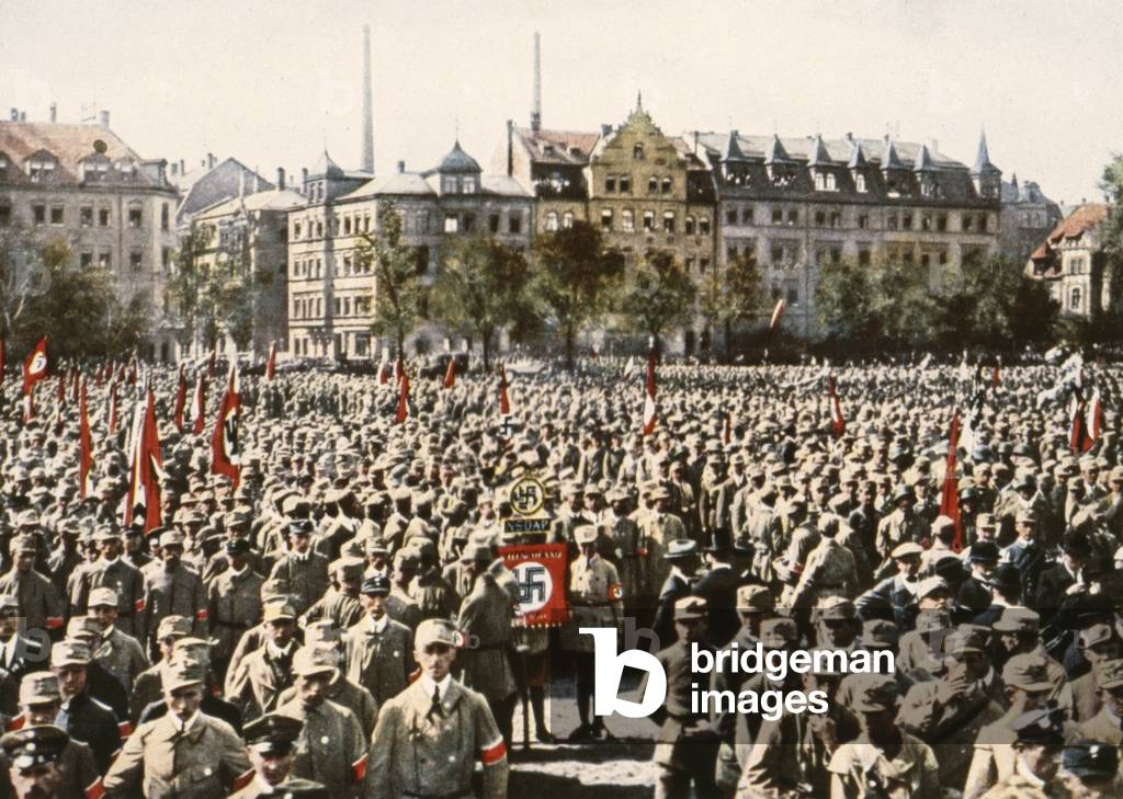 German Day in Nuremberg, 1923 (photo)