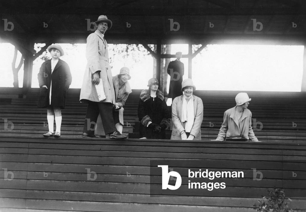 Cecilie of Mecklenburg, 1928 (b/w photo)