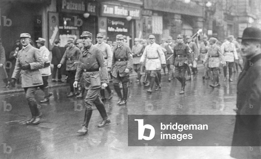 The commemoration of heroes of the Stahlhelm in Berlin, circa 1920s
