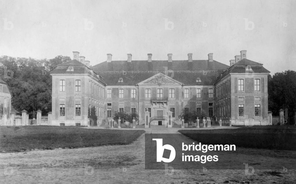 Th Finckenstein Castle in West Prussia, 1911