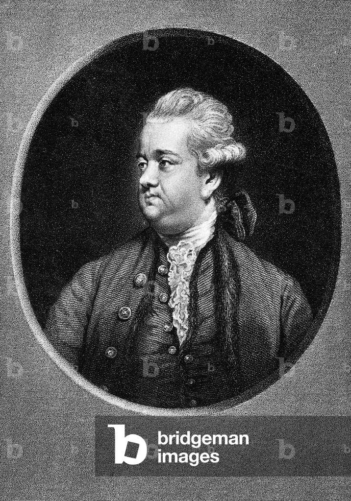 Edward Gibbon (b/w photo)