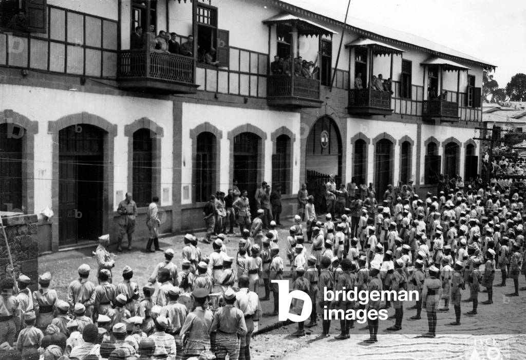 Italo-Ethiopian war (b/w photo)