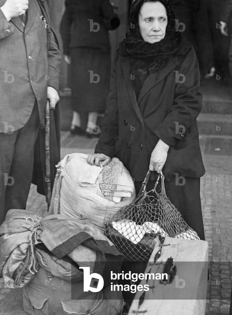 Refugee from the Sudetenland in Prague 1938