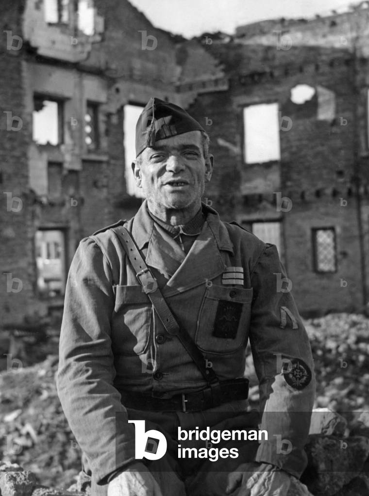 Portrait of a Spanish national soldier in Oviedo, 1938
