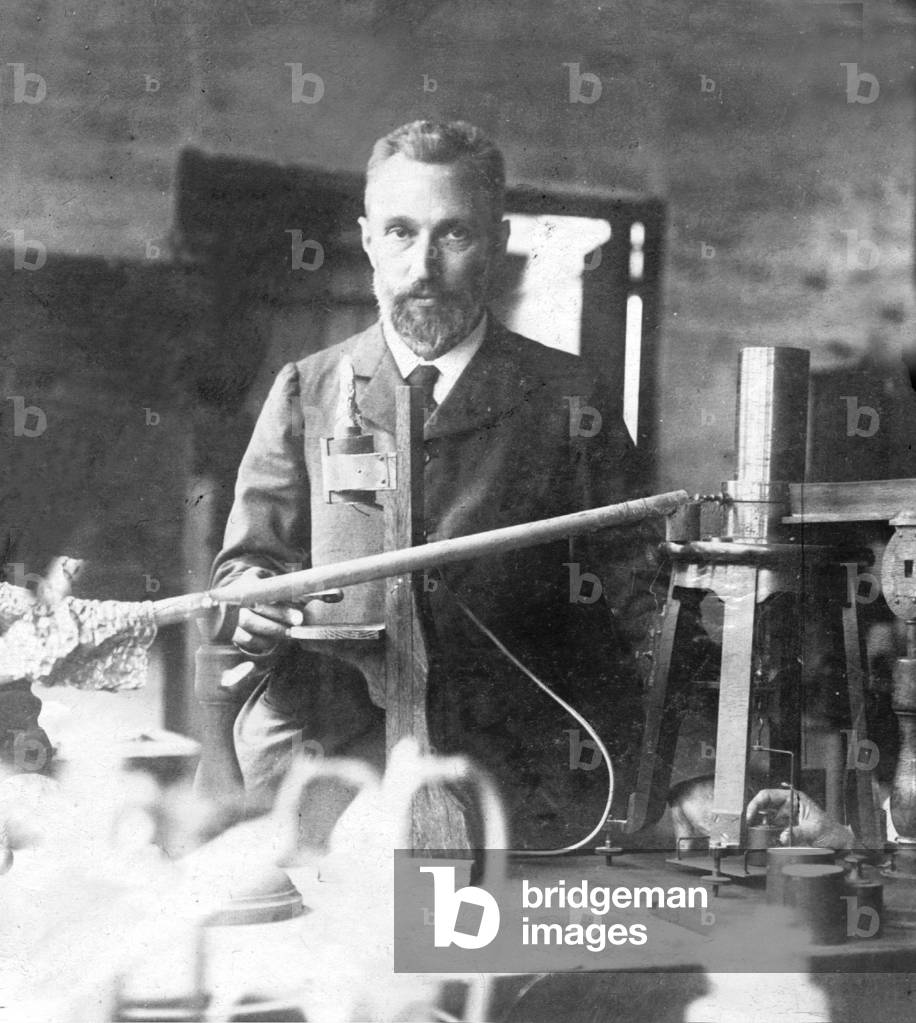 Pierre Curie, 1902 (b/w photo)