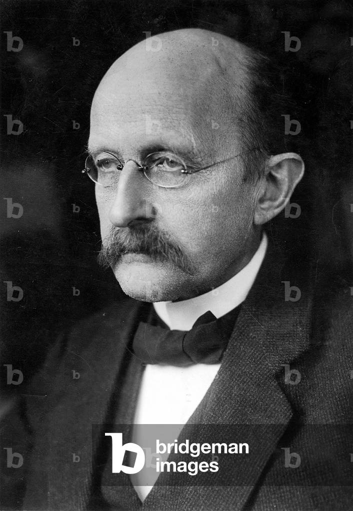 Max Planck (b/w photo)