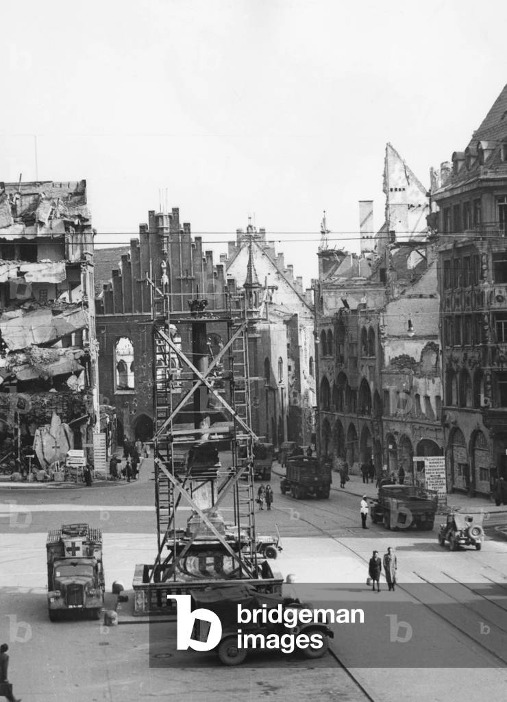 The Old Town Hall in Munich, 1945