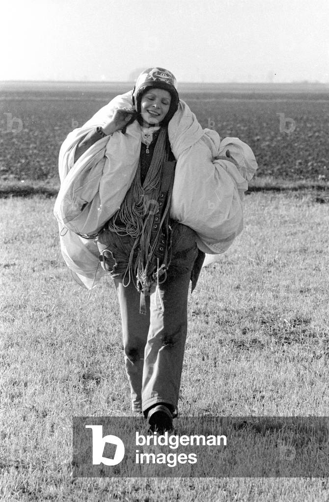 Catharina Conti, 1974 (b/w photo)