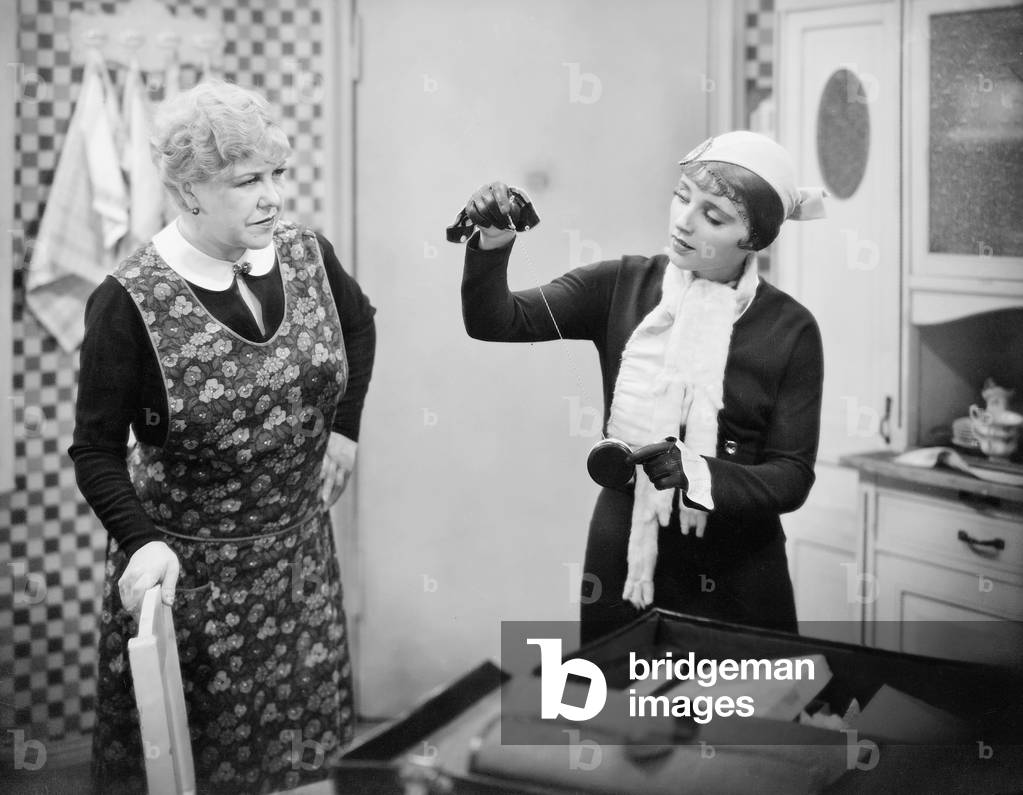 Dolly Haas and Ida Wuest (b/w photo)