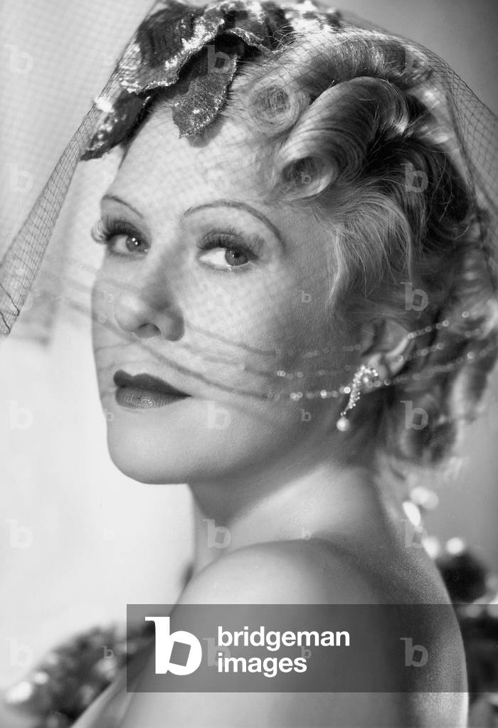 Fita Benkhoff in 'Shots in cabin 7', 1938 (b/w photo)